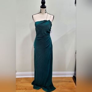 Nightway rhinestone strap formal dress Size 12